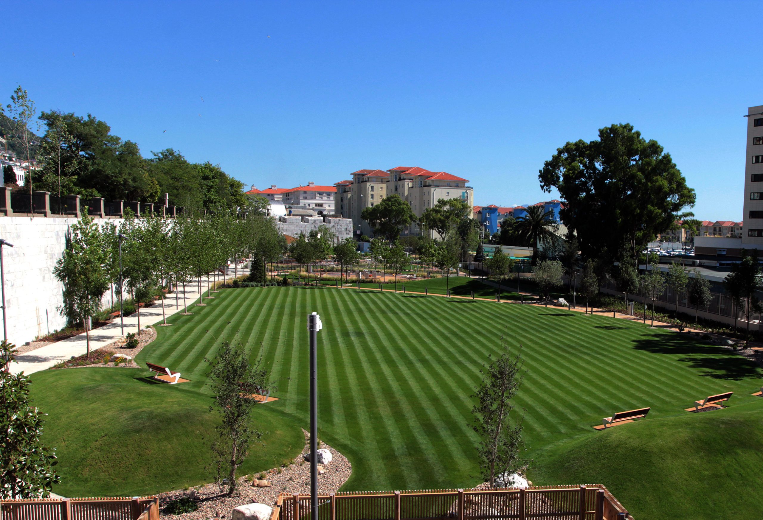 Commonwealth Park On A Sunny Day