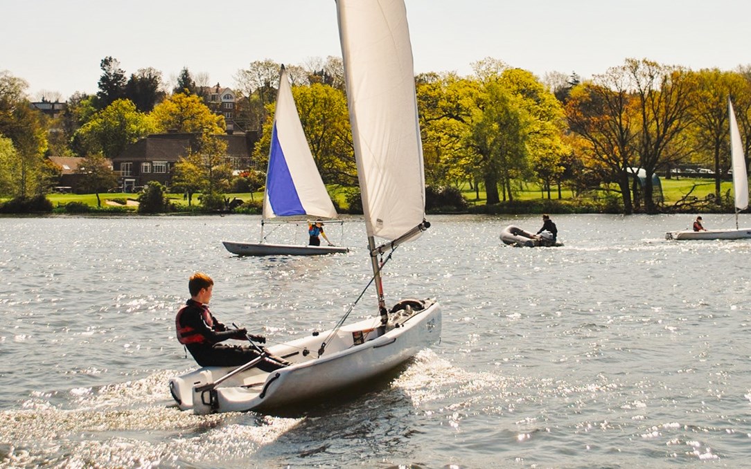 Man In A Sailboat